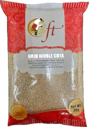 CFT Urid Gota Whole 2kg - Spice Village