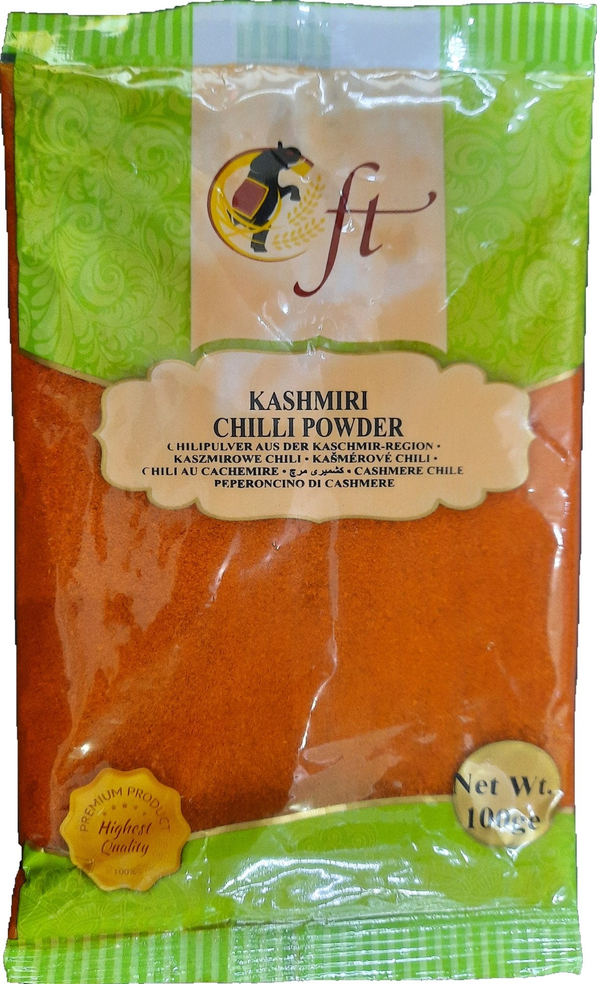Cft Chilli Powder Kashmiri 100gm - Spice Village