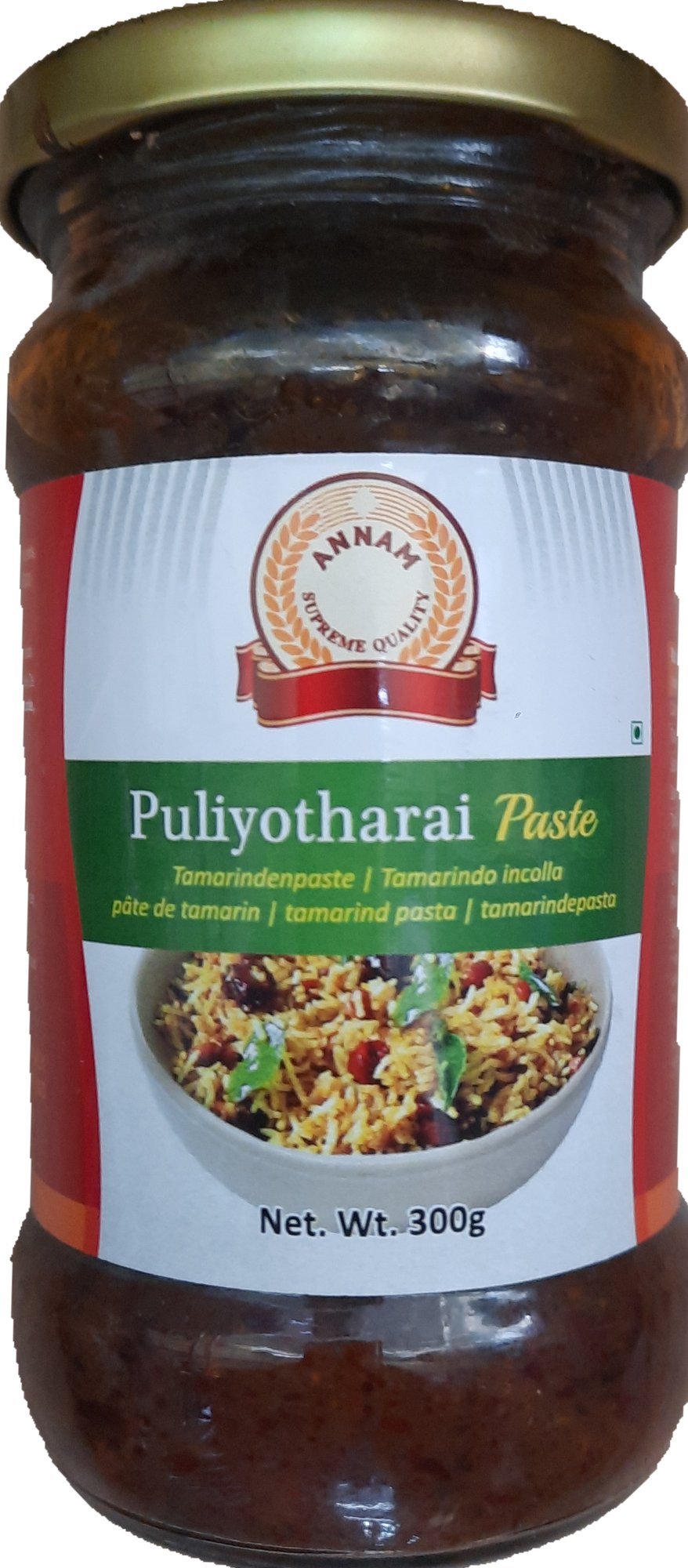 Annam Puliyotharai Paste 300gm - Spice Village