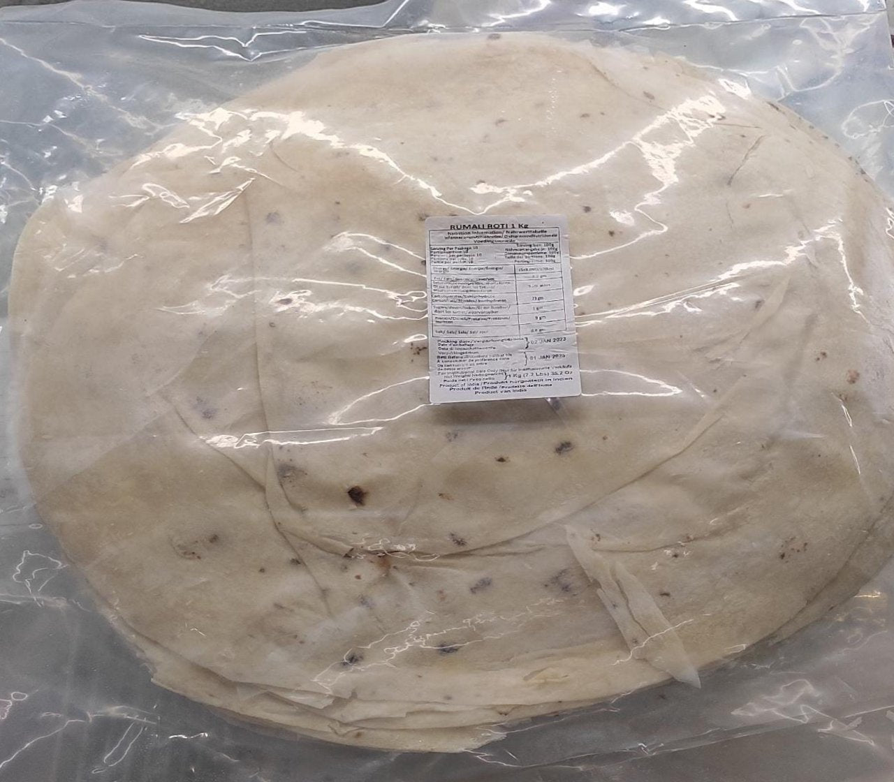 Frozen Daily Delight Rumali Roti 1kg - Only Berlin Same Day Delivery - Spice Village