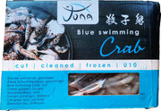 Frozen Jona Blue Swimming Crab U10 Half Cut 1kg - Only Berlin Same Day Delivery - Spice Village