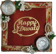 Happy diwali Decor Tea Light - Spice Village