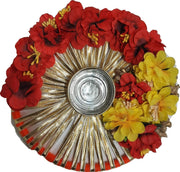 Flower Decor Tea Light  Raound - Spice Village