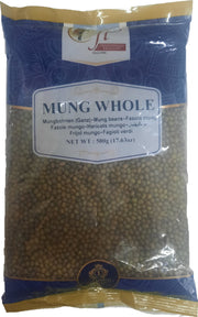 CFT Moong (Mung) Whole 500gm - Spice Village