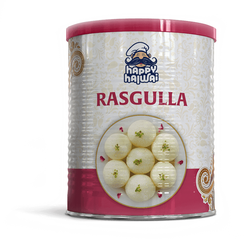 Happy Halwai Rasgulla 1kg - Spice Village