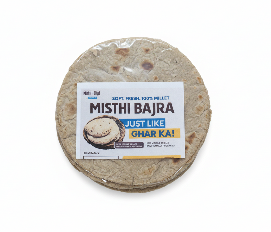 Mishti Sweets Freshly Made Bajri Roti 5pcs
