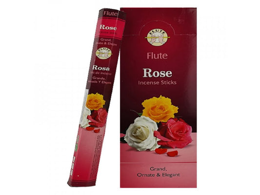 Flute Incense Sticks Rose 15gm