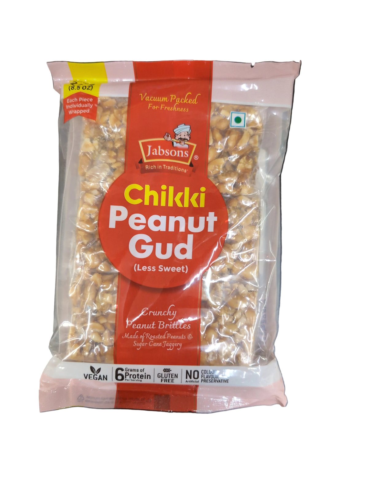 Jabson's Peanut Chikki 240gm