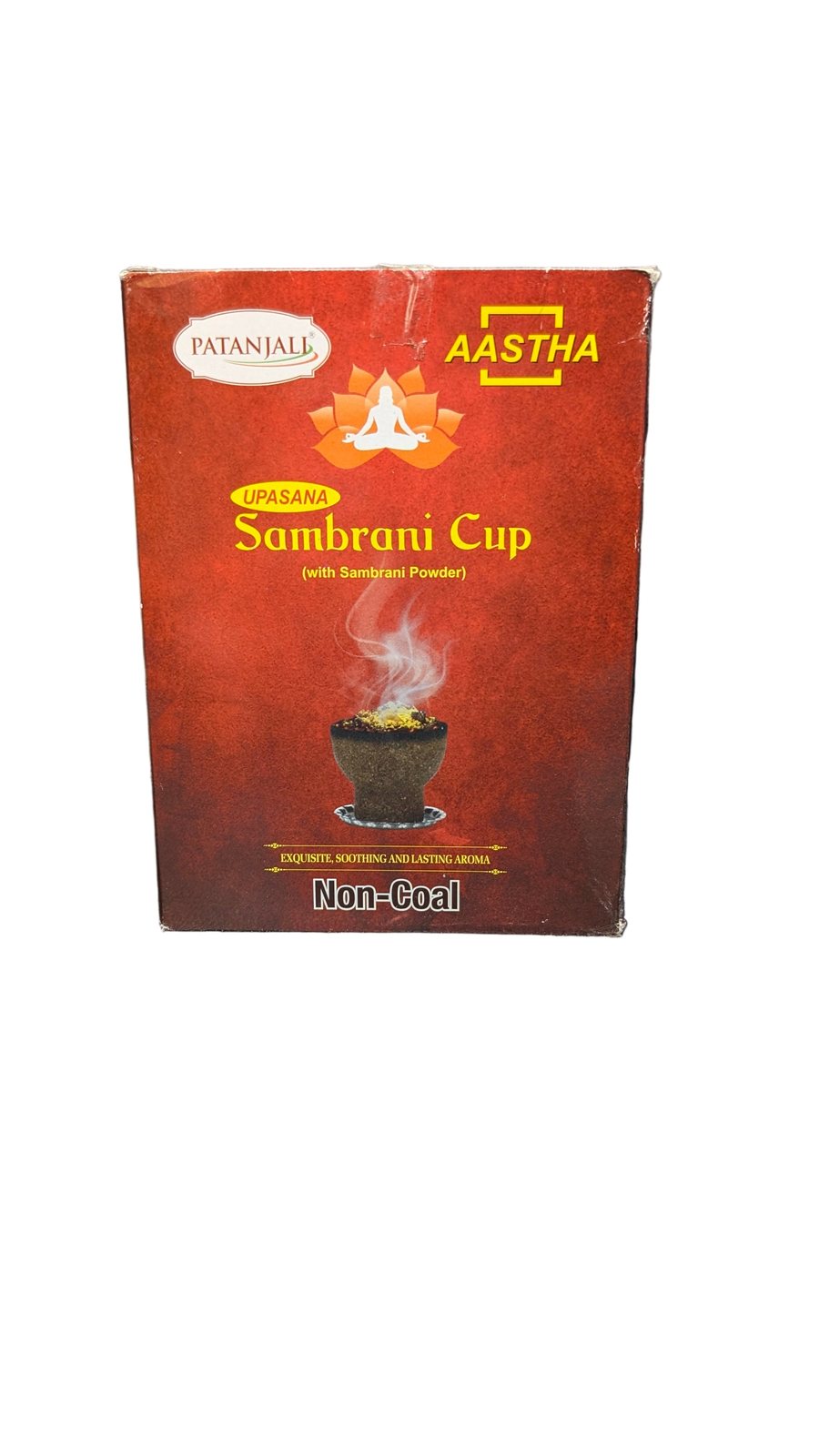 Patanjali  instant Sambrani Cup (Dhoop) 12stk.