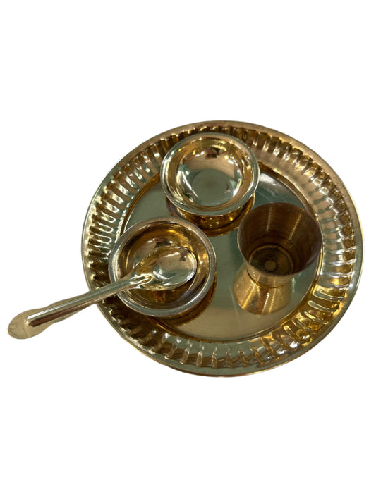 Prasad/Pooja Thali Set (14cm)