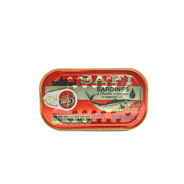 Safi Sardines in Vegetable Oil 125gm - Spice Village