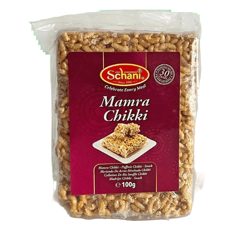 Schani Mamra Chikki 100gm - Spice Village