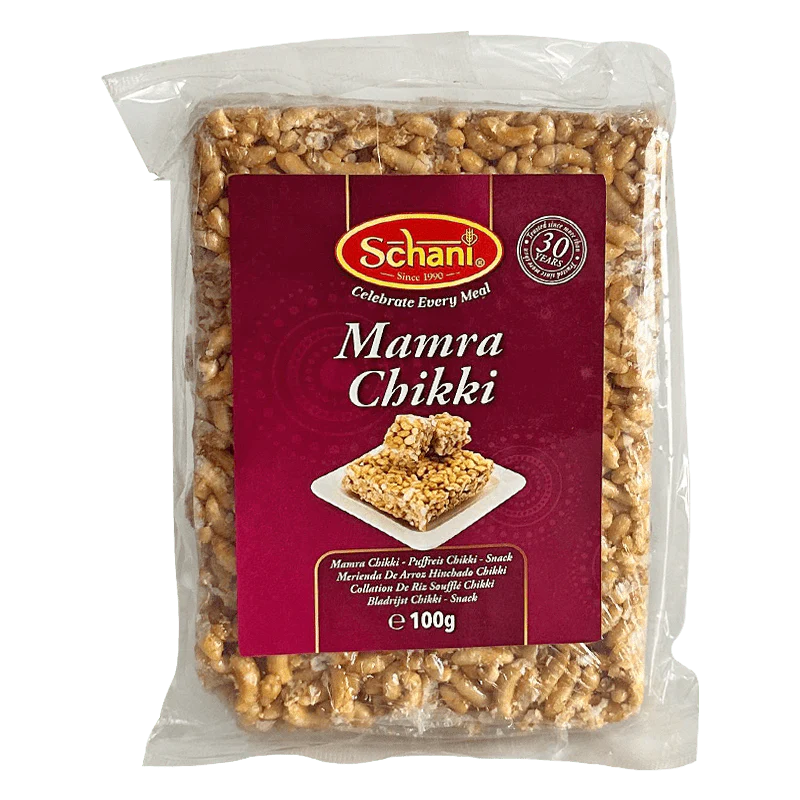 Schani Mamra Chikki 100gm - Spice Village