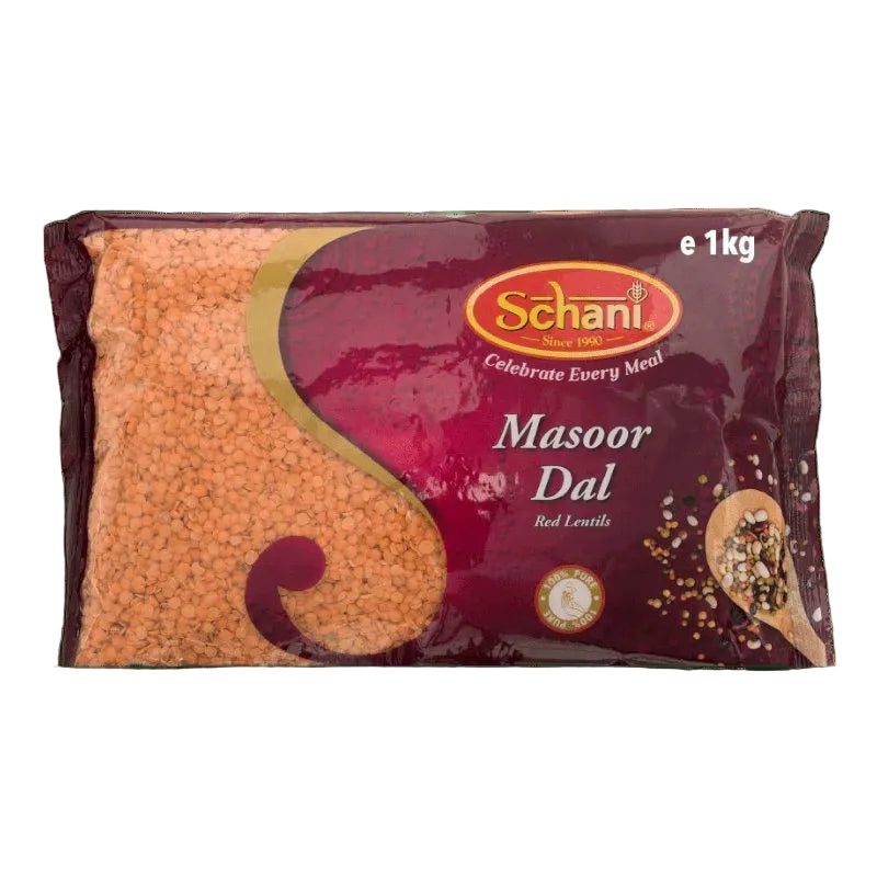 Schani Masoor Dal(Red lentils) 1kg - Spice Village