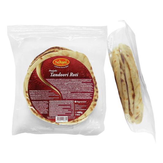 Schani Punjabi Tandoori Roti 400gm - Spice Village