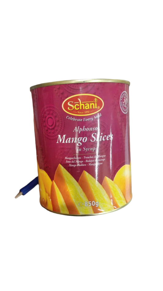 Schani Alphonso Mango Slice 850gm - Spice Village