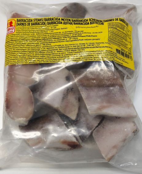 Frozen Perfit Barracuda Steak 1kg - Only Berlin Same Day Delivery - Spice Village