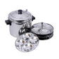 Smart Kitchen Idly Cooker (4 plates)
