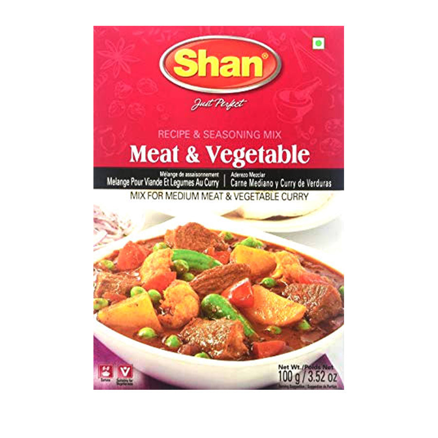 Shan Meat and Vegetable Curry Masala 100gm - Spice Village