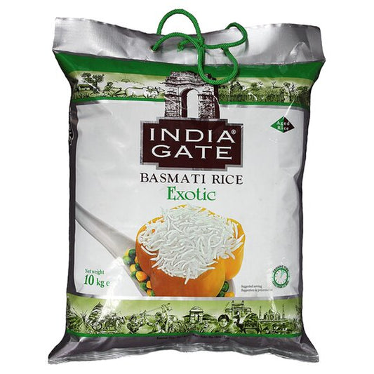 India Gate Exotic Basmati Rice 10kg