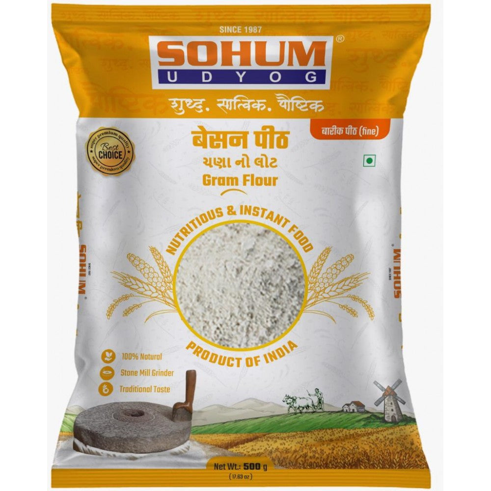 Sohum Gram Flour (Besan) 500gm - Spice Village