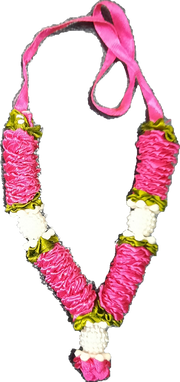 Deity Garland Flower and White Pearls - Spice Village