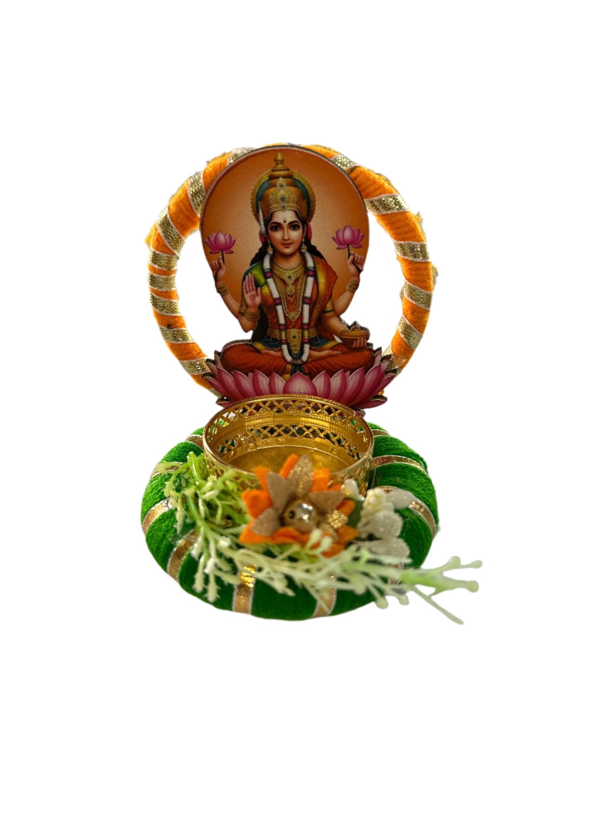 Laxmi mata  Decorative Diya - Spice Village