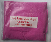 Rangoli Colour (Pink) 100gm - Spice Village