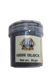 Adisha Abir Black For Pooja 30gm - Spice Village