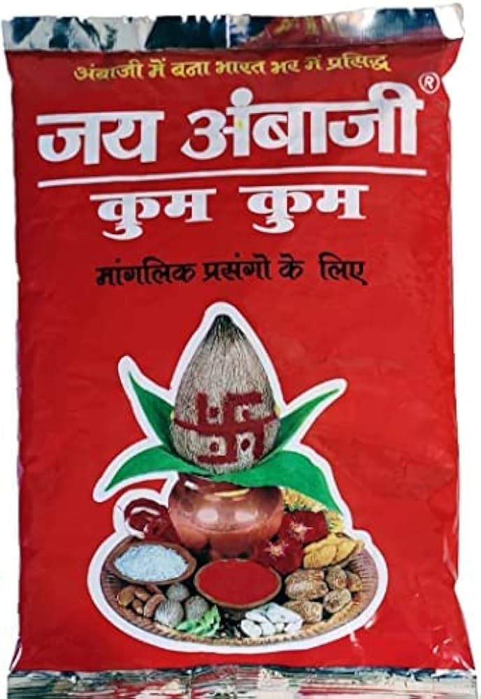 Jai Ambaji KumKum 50gm - Spice Village