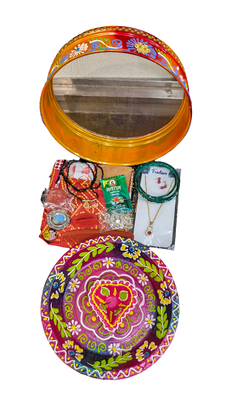 Karva Chauth kit with all Pooja Essentials - Spice Village