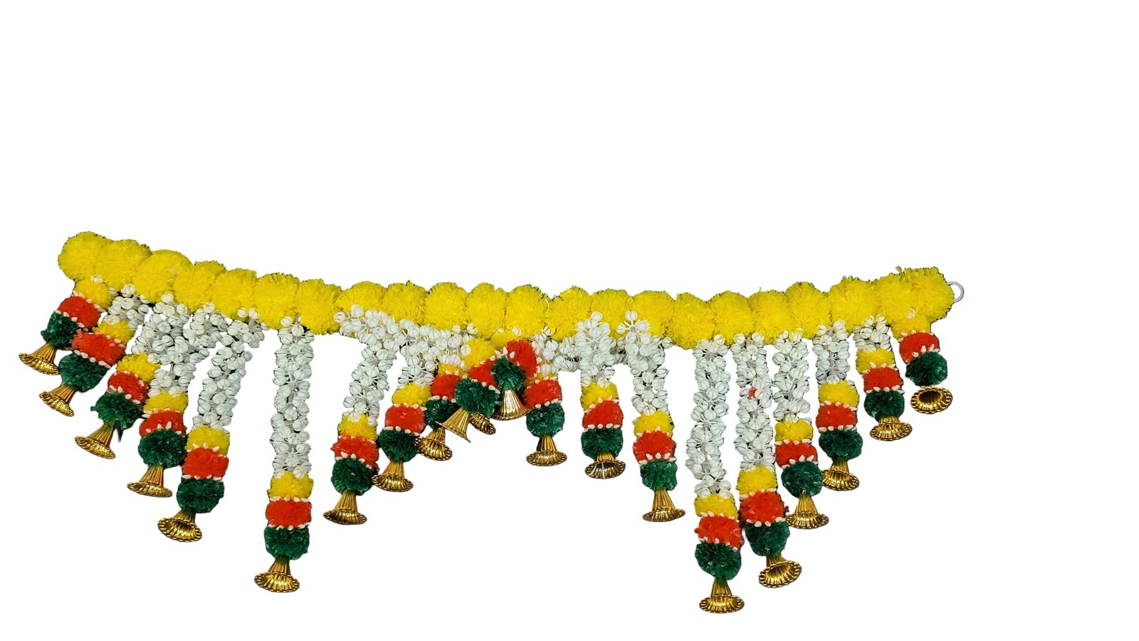 Marigold Toran With moghra flower Bandharwar - Spice Village