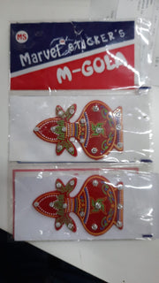 Marvel Kalash Swastik Sticker - Spice Village