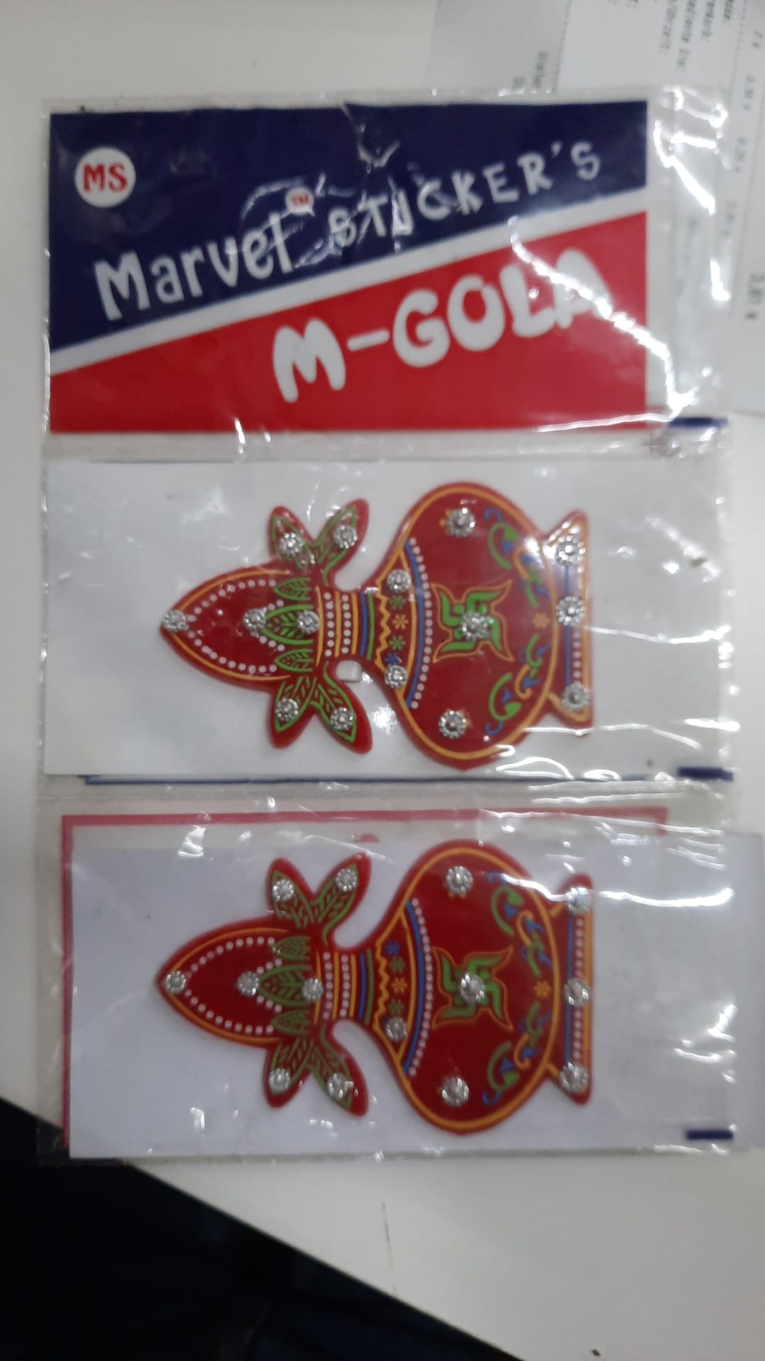 Marvel Kalash Swastik Sticker - Spice Village
