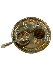Prasad/Pooja Thali Set (14cm) - Spice Village