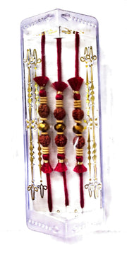 Rakhi (2 Big Round Moti)(1 Pc) - Spice Village