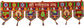 Toran Shubh Labh With Ganeshji Red Cloth - Spice Village