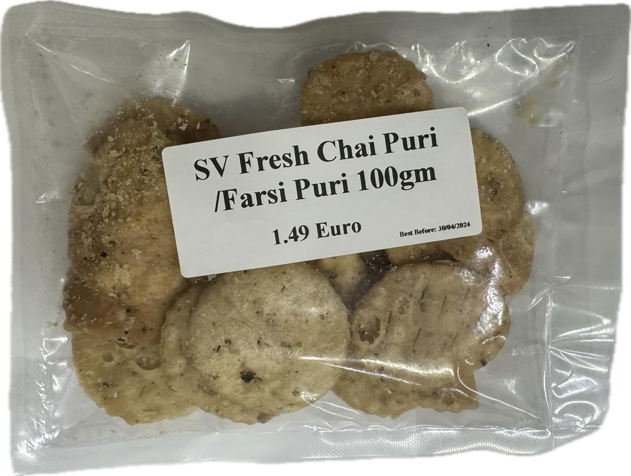 SV Fresh Chai Puri/Farsi Puri 100gm - Spice Village