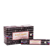 Satya Nag champa Agarbati - Black 10gm - Spice Village