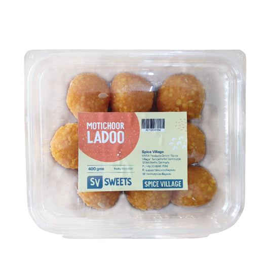 SV Sweets Fresh Motichoor Ladoo 400gm