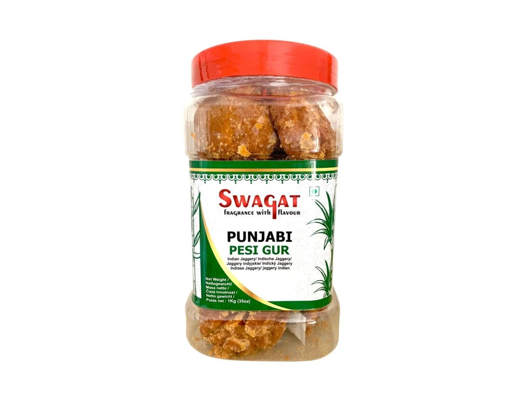 Swagat Punjabi Pesi Gur 1kg - Spice Village