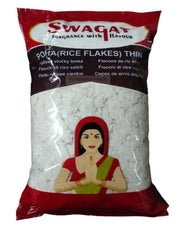 Swagat Rice Flakes (Poha) Thin 1kg - Spice Village