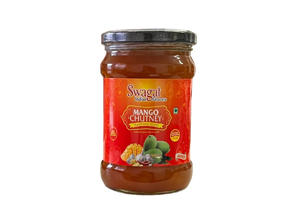 Swagat Mango Chutney Hot 340gm - Spice Village