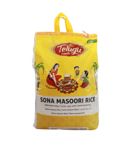 Telugu Sona Masoori Rice 10kg - Spice Village