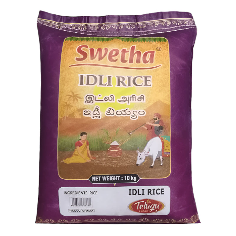 Telugu Swetha Idli Rice 10kg - Spice Village