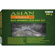 Frozen Asian Choice Blue Swimming Crab Half Cut 800gm - Only Berlin Same Day Delivery - Spice Village