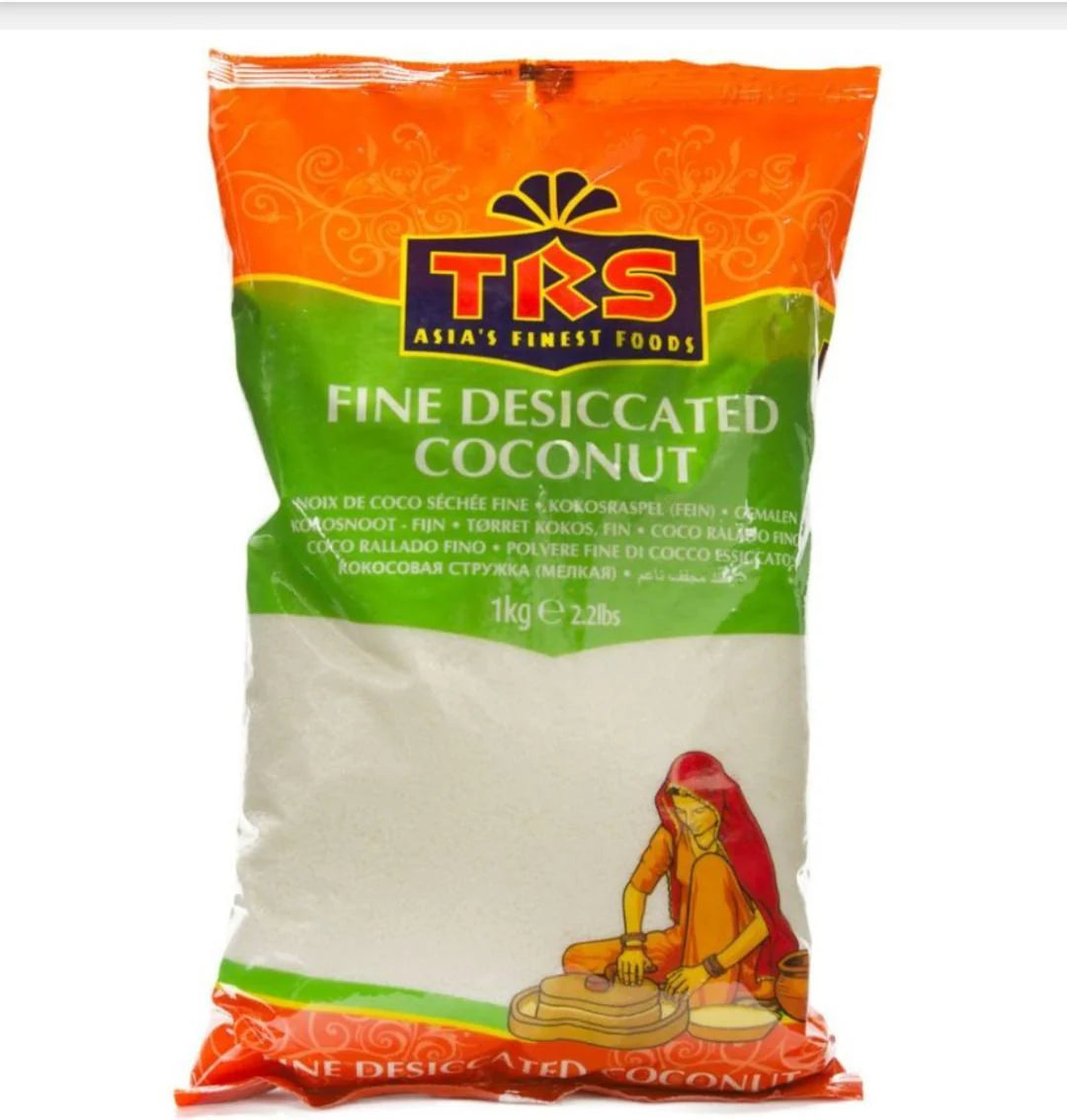 TRS Desiccated Coconut (Fine) 1kg - Spice Village