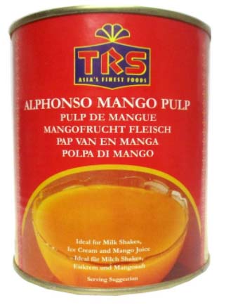 TRS Mango Alphonso Pulp 850gm - Spice Village