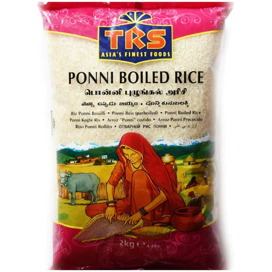 TRS Ponni Boiled Rice 2kg - Spice Village