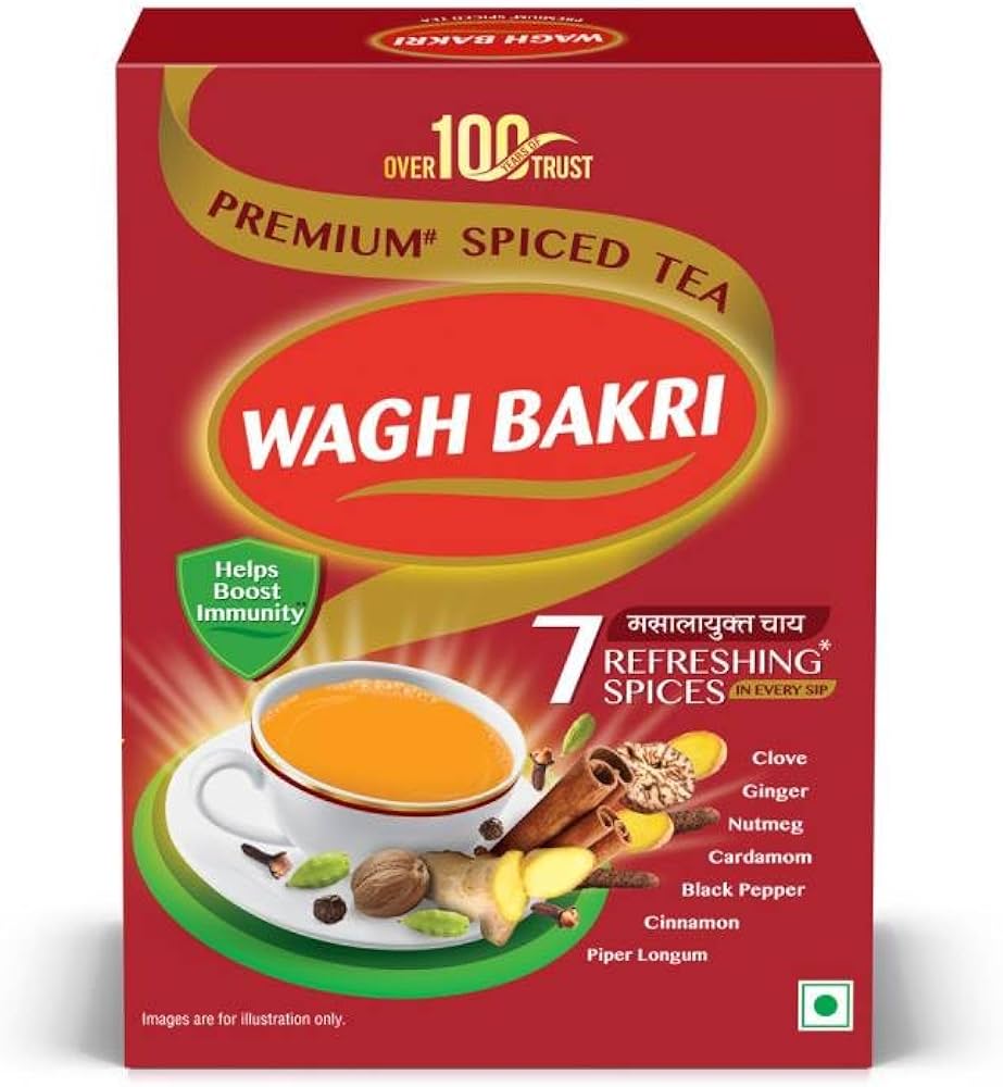 Wagh Bakri Masala Tea 250gm - Spice Village